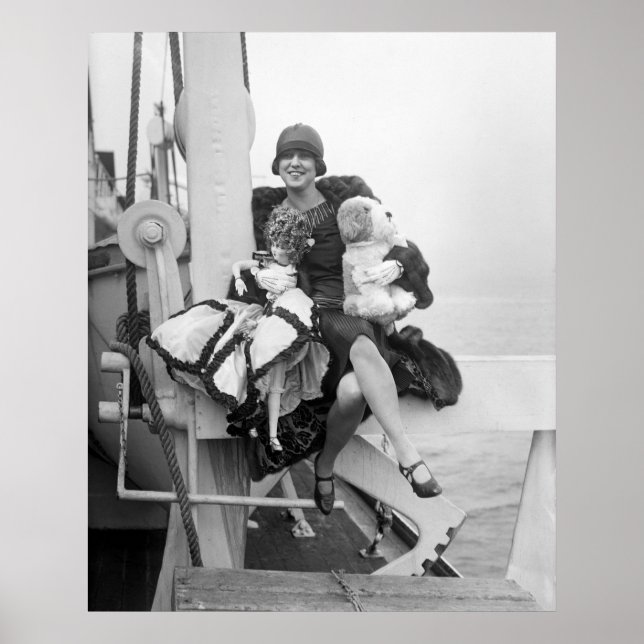 Póster Dolls on Deck, 1920s (Frente)