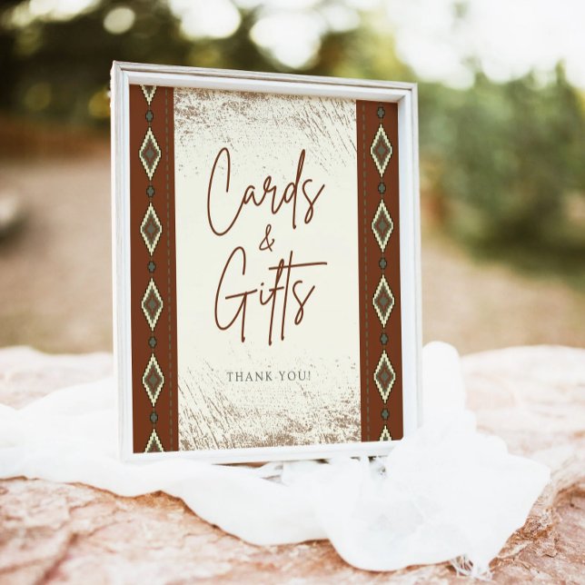 Póster DOLLY Aztec Rústico Rótulo de Tarjetas Occidentale (Subido por el creador)