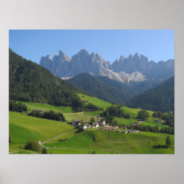 Póster Dolomitas