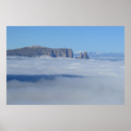 Póster Dolomitas Italia