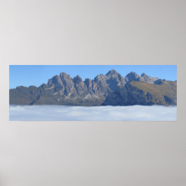 Póster Dolomitas Italia