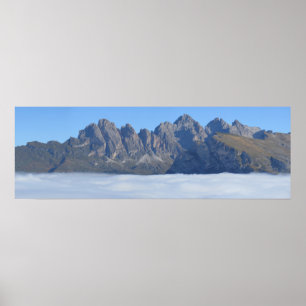 Póster Dolomitas Italia