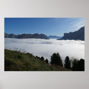 Póster Dolomitas Italia