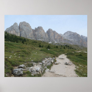 Póster Dolomitas Italia