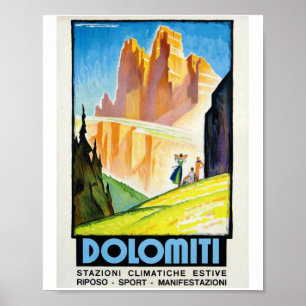 PÓSTER DOLOMITI
