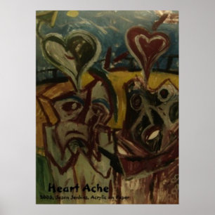 PÓSTER DOLOR DE CORAZÓN