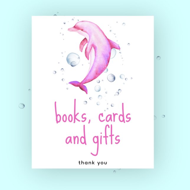 Póster Dolphin acuarela - Libros, tarjetas y regalos (Subido por el creador)