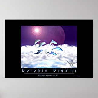 Póster Dolphin Dreams