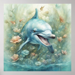 Póster Dolphin Fantasy 1