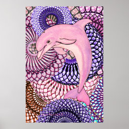 Póster Dolphin Harmony