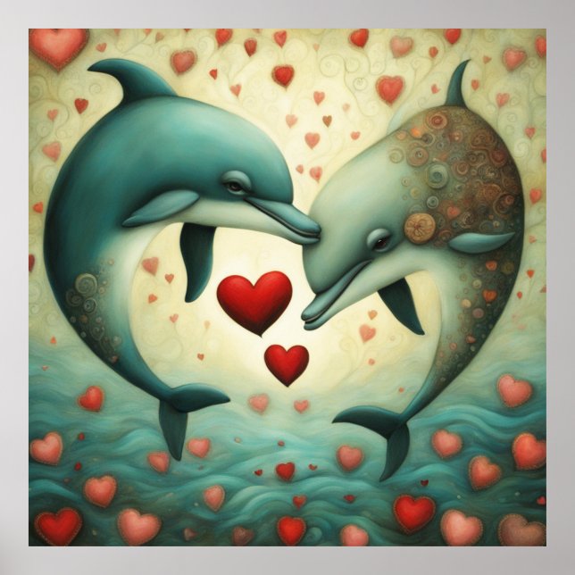 Póster Dolphin Love 2 (Frente)
