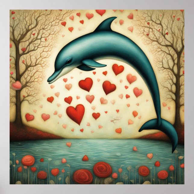 Póster Dolphin Love 3 (Frente)