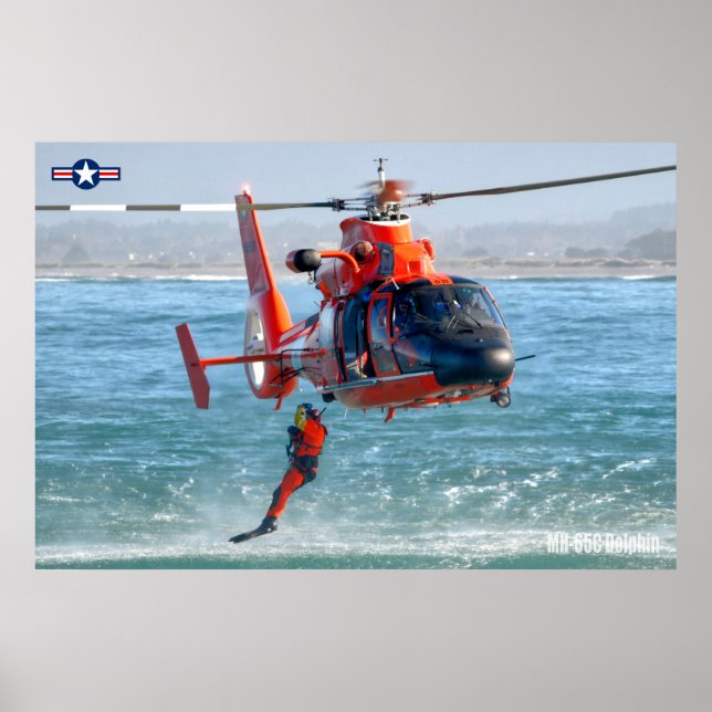 PÓSTER DOLPHIN MH-65C (Frente)