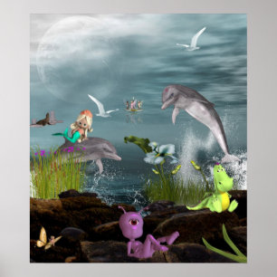 Póster Dolphin_play