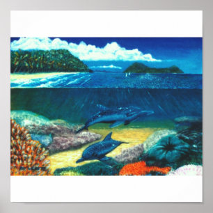 Póster dolphines