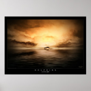 Póster Dolphins