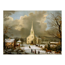 Domingo de invierno en tiempos antiguos