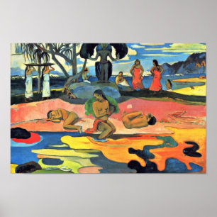 Póster Domingo (Mahana No Atua) Por Gauguin Paul