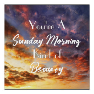 Póster Domingo por la mañana