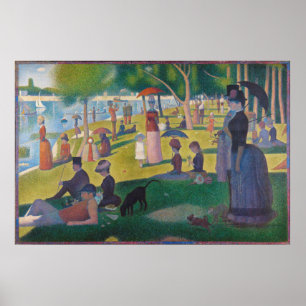 Póster Domingo por la tarde en la isla de La Grande Jatte