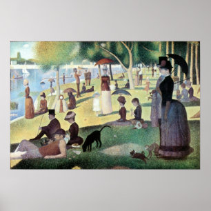 Póster Domingo por la tarde, Isla La Grande Jatte por Seu