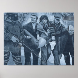 Póster Domingo sangriento de Derry/Londonderry Irlanda de