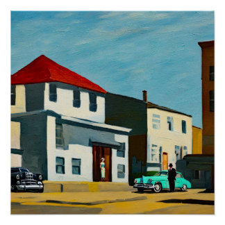 Póster Domingo temprano por la mañana