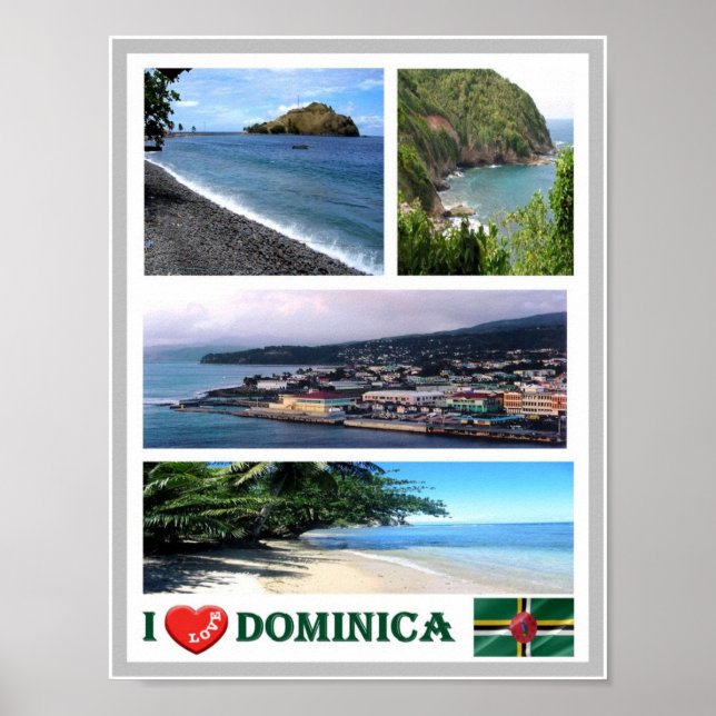 Póster Dominica - Amo - (Frente)