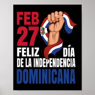 Póster Dominicana - Día de la Independencia Dominicana