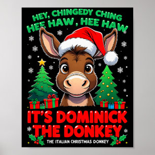 Póster Dominick Burro Alegrar Mi Burrito Sabanero Mexican