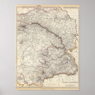 Póster Dominios austriacos II