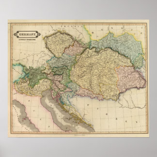 Póster Dominios de Austria
