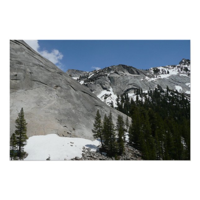 Póster Dominios de granito nevado I en el Parque Nacional (Anverso)