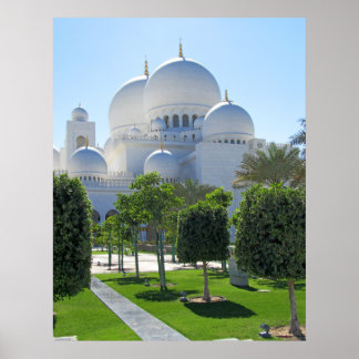 Póster Dominios de la Gran Mezquita Sheikh Zayed 1