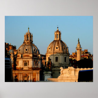 Póster Dominios de la Iglesia de Roma