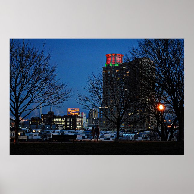 Póster Domino Sugars, Federal Hill, Baltimore, Maryland, (Frente)