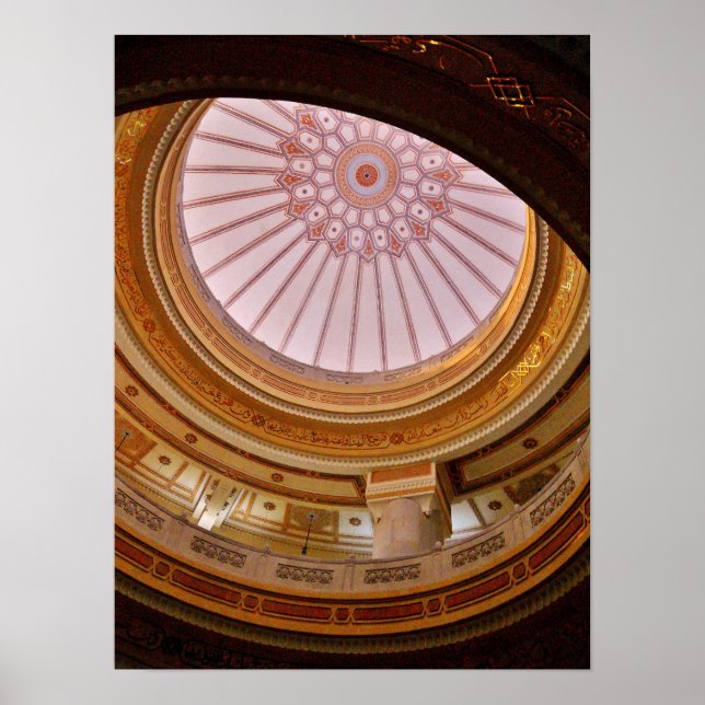 Póster Domo de la mezquita de Al Haram (Frente)