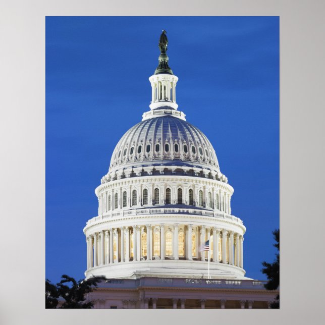 Póster Domo del Capitolio de Estados Unidos (Frente)