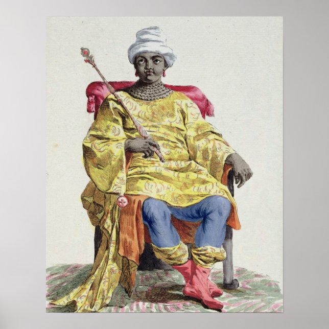 Póster Don Alvares, Rey del Congo, de 'Receuil des (Frente)