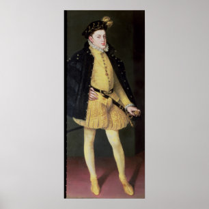 Póster Don Carlos, hijo del rey Felipe II de España
