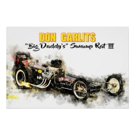 Póster Don Garlits Swamp Rat 3