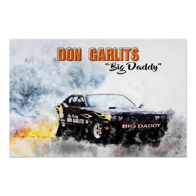 Póster Don Garlits Swamp Rat XXXVI (Anverso)