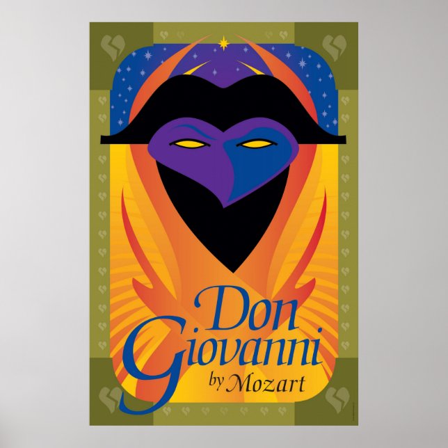 Póster Don Giovanni, Ópera (Frente)