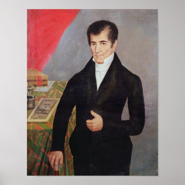 Póster Don José Cecilio del Valle (Frente)