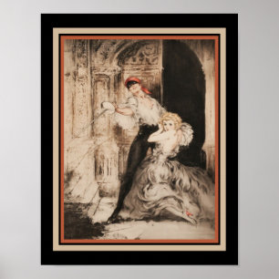 Póster "Don Juan" Louis Icart 1928