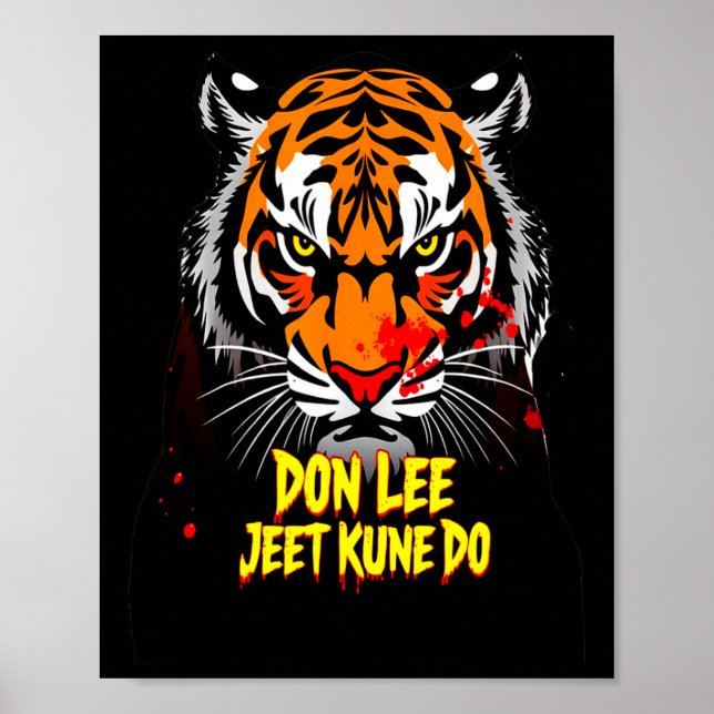 Póster Don Lee Castillo Jeet Kune Do Jkd Mixed Martial Ar (Frente)