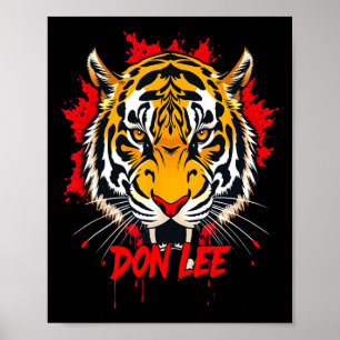 Póster Don Lee Fierce Jeet Kune Do Jkd Artes Marciales Mi