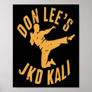 Póster Don Lee Jeet Kune Do Jkd Artes Marciales Mixtas