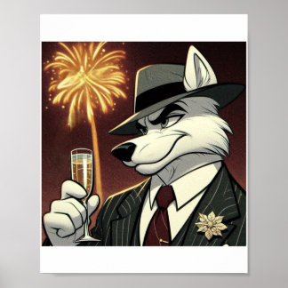 Póster Don Lupo Canino "New Year"