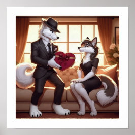 Póster Don Lupo Canino "San Valentines"